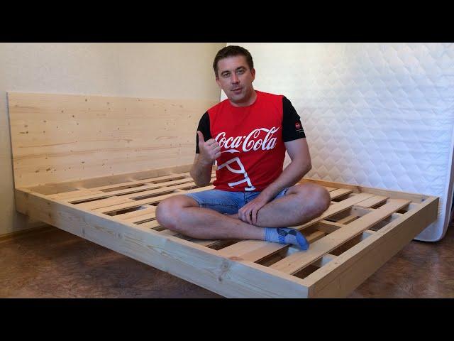 Парящая кровать своими руками. Floating bed, hand made