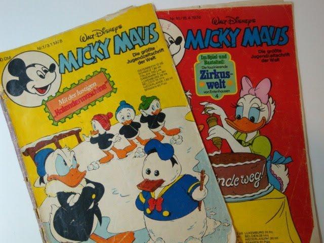 Micky Maus Hefte der 80er