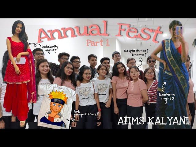 Annual Fest AIIMS Kalyani (Part 1) l Medical College Fest l AIIMS Fest I NEET 2022 l Ahana Biswas