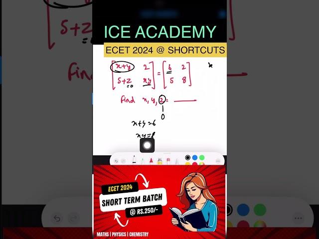 ECET 2024 ,Q-106 | How to get best rank in ECET ,#Ecetshort,#Sbtet,#ecet2024,#ecettricks