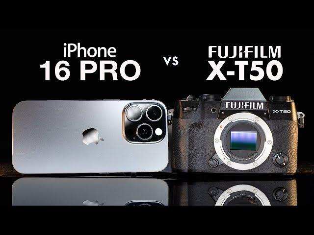 iPhone 16 Pro vs Fuji X-T50 - Surprising Results