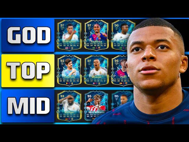 Ranking Every La Liga TOTS ⭐ FC 25 Ultimate Team Tier List