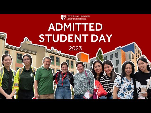 Admitted Student Day 2023 | Stony Brook University