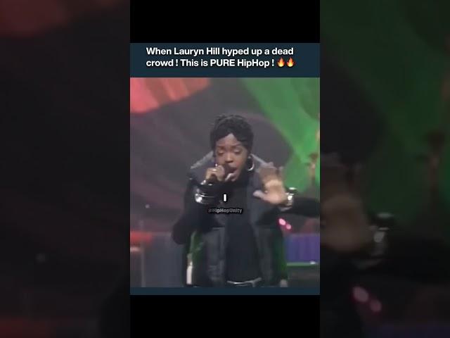 the Fugees at the Apollo #laurynhill #fugees #hiphop #rap #live #apollo #freestyle