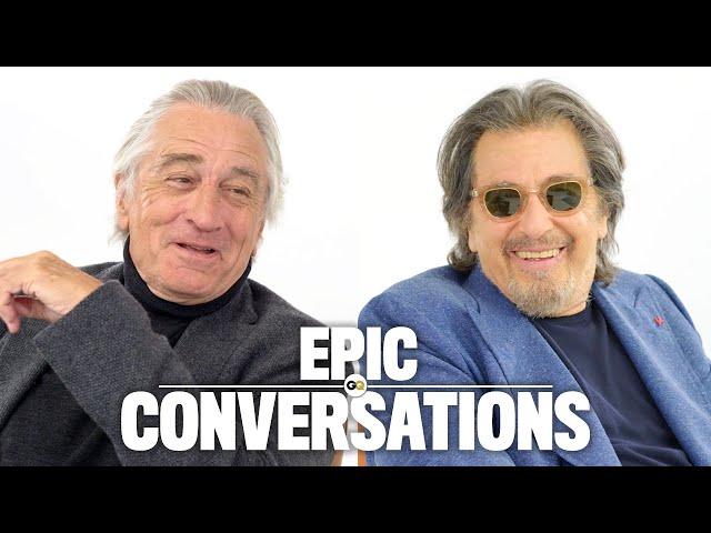 Robert De Niro and Al Pacino Have an Epic Conversation | GQ