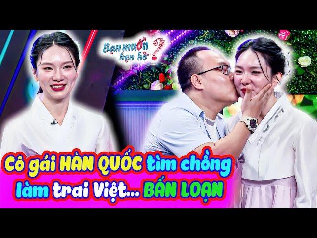 Cô gái Hàn Quốc cực xinh đẹp tìm chồng làm trai Việt bấn loạn Quyền Linh trầm trồ | Bạn Muốn Hẹn Hò