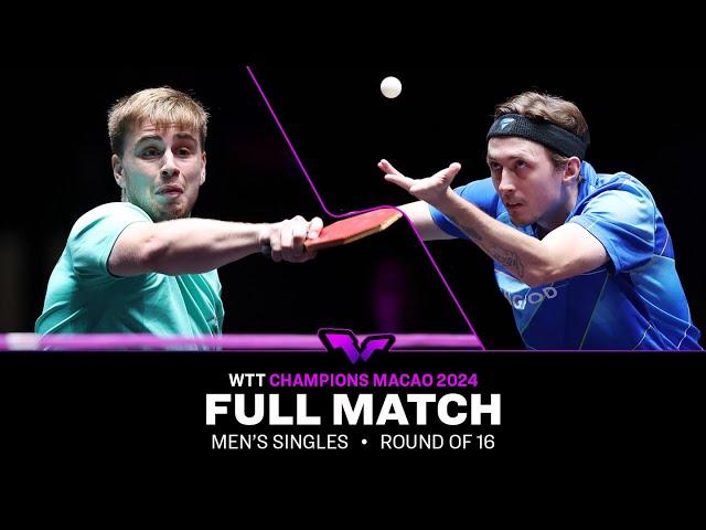 FULL MATCH | Truls Moregard vs Liam Pitchford | MS R16 | #WTTMacao 2024