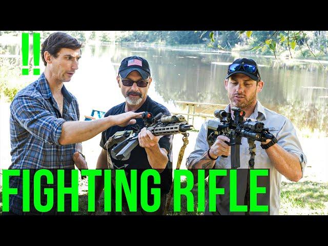 Navy SEAL and Army Special Forces Operator discuss Fighting Rifle Setup