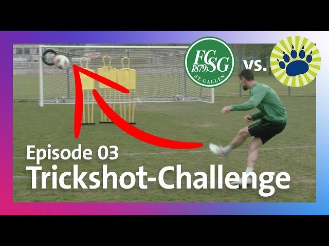 FC St.Gallen 1879 vs. FC Urnäsch: Trickshot-Challenge mit Cubanito (Episode 3)