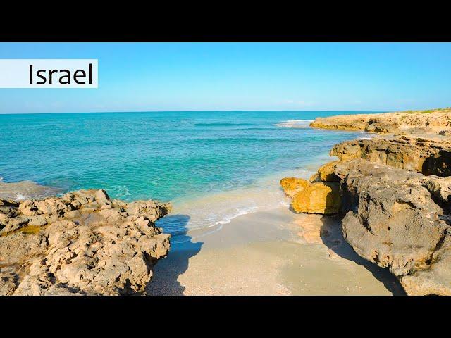 Israel. Secret Beaches You've Never Been To. Relaxing Stroll Along the Mediterranean Coast.