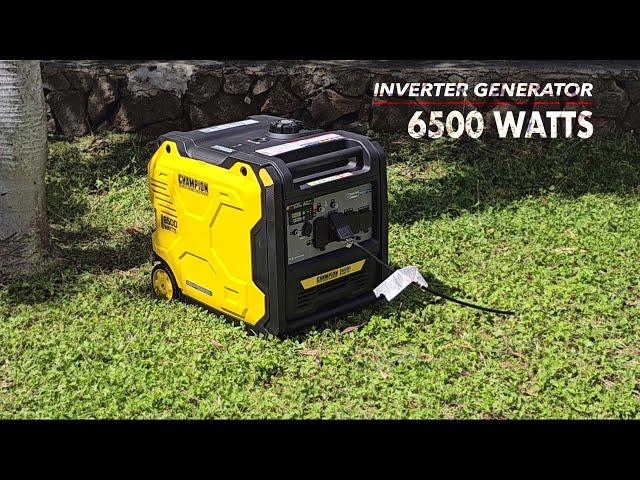 Champion 6500W - Inverter Generator - Unbox & Setup