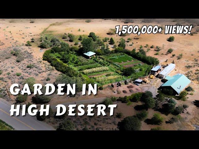 Permaculture Garden In The High Desert