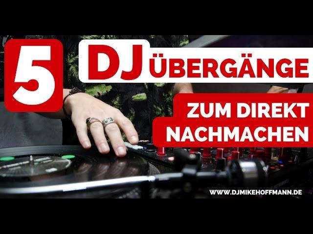 5 DJ Übergänge zum direkt nachmachen für Anfänger  Virtual DJ Tutorial | Beatmatching How to DJ