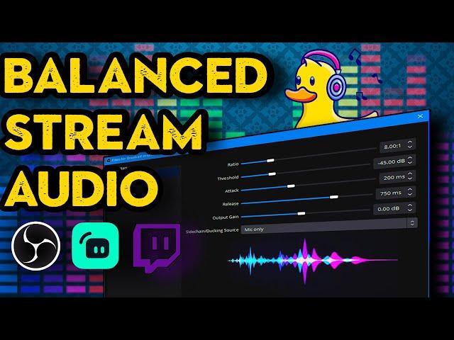 Balance your Live stream audio! | OBS Audio Ducking Filter