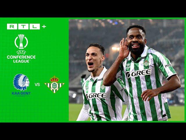 KAA Gent vs. Real Betis - Highlights | UEFA Conference League | RTL Sport