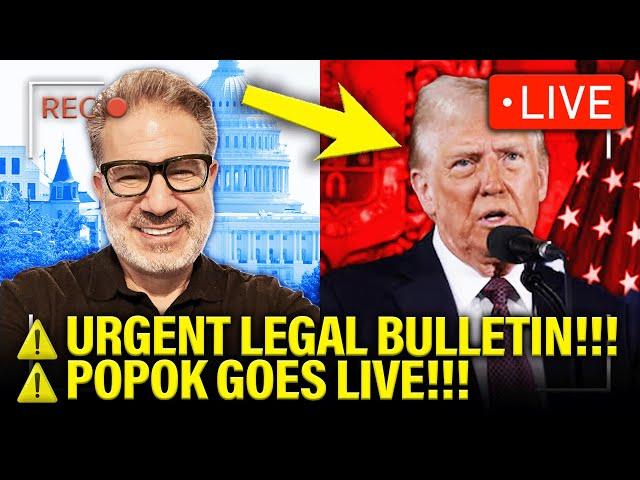 LIVE: Popok GIVES URGENT Legal Update Ahead of Trump Taking Office