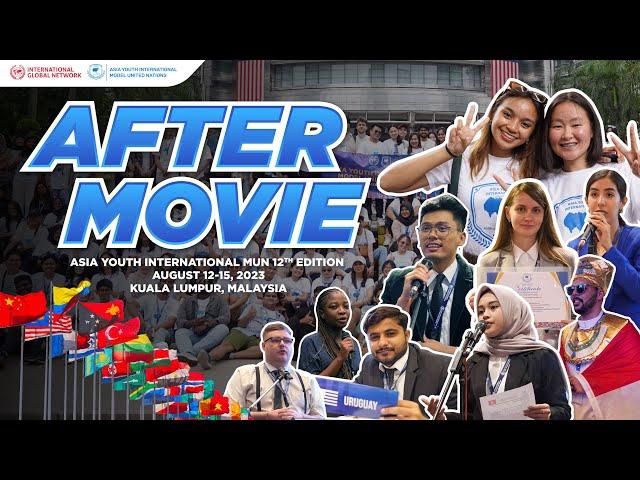 Asia Youth International Model United Nations 12th Edition 2023- Aftermovie