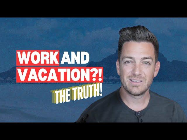 Billionaire works on vacation and calls it balance?! (oh boy)