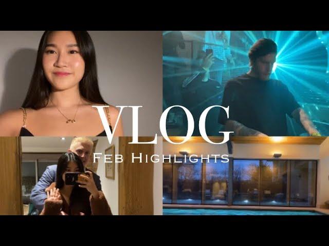 VLOG:: Feb Highlights Hotel Spa, DJ, Korean BBQ | Min Lee UK