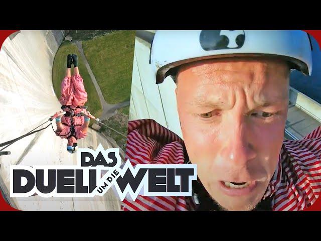 Fabian Hambüchen in der Schweiz: Zirkusnummer am Abgrund | Duell um die Welt | ProSieben