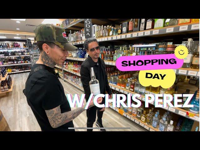 CHRIS PEREZ GOES SHOPPING AT MY LIQUOR STORE (GRAMMY WINNER)