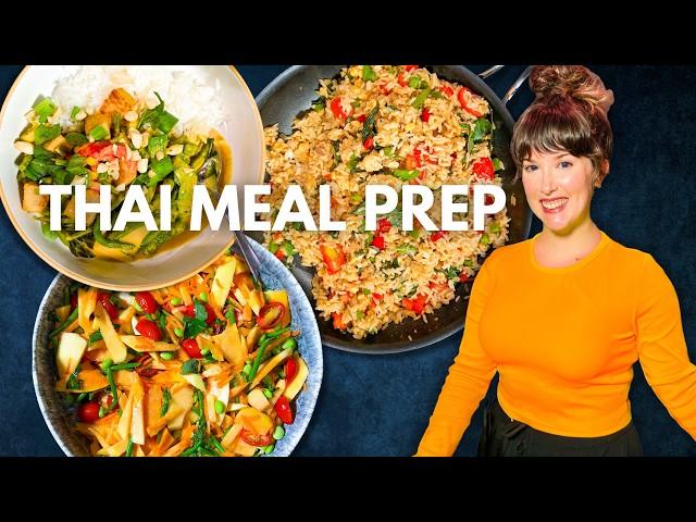 Healthy Thai Meal Prep! 4 Vegan and Gluten-Free Recipes