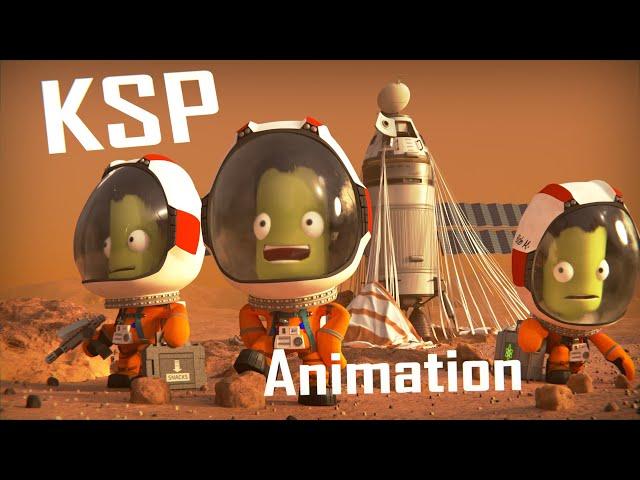 KSP 3D Animation: Mission to Duna