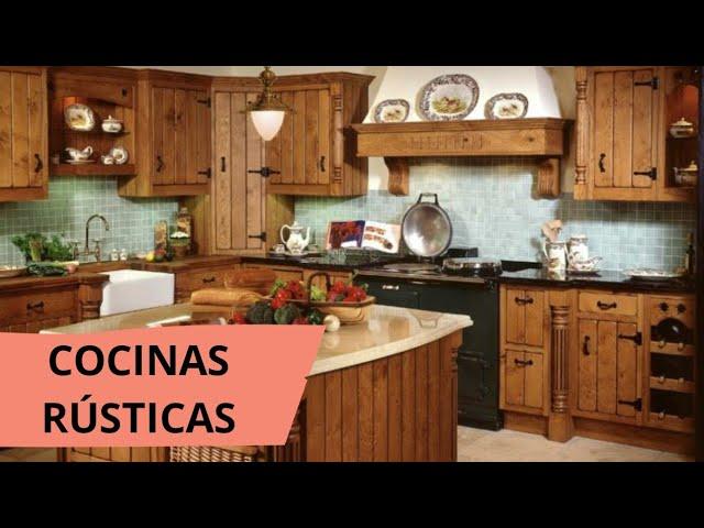 COCINAS RÚSTICAS.