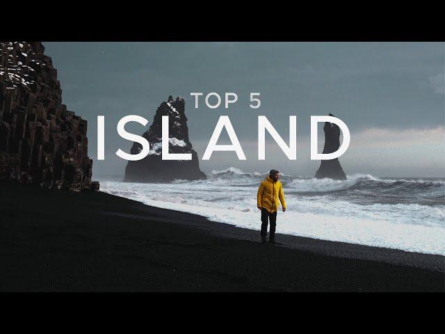 Top 5 beautiful Places Iceland (English subtitles)