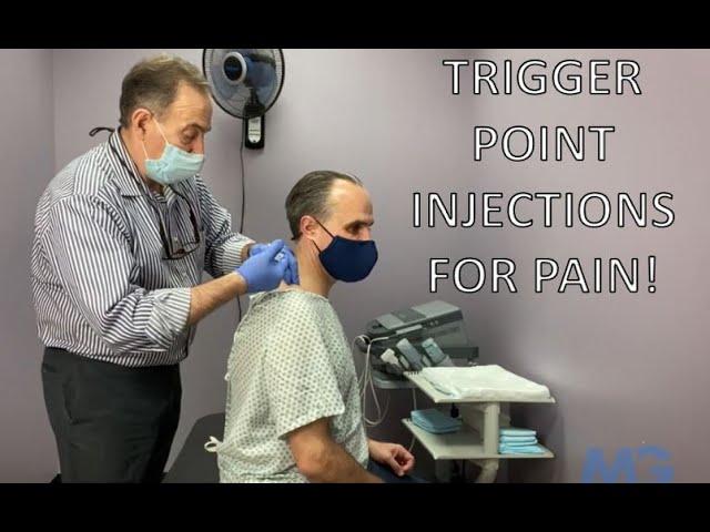 Pain Relief - Trapezius Trigger Point Injections - Does It hurt?