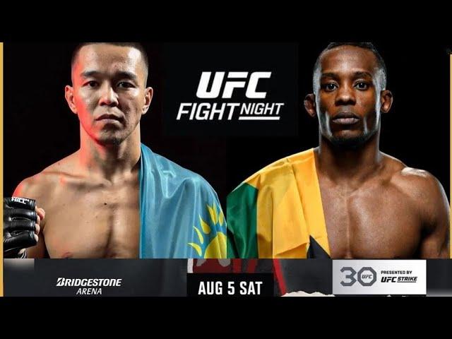 Asu Almabaev vs Ode Osbourne | UFC Fight Night | Face Off 