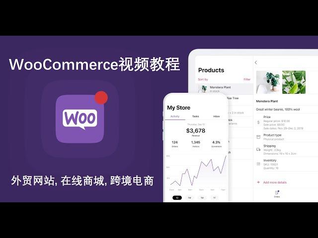 这是你看过最好的WooCommerce视频教程 - 专为外贸网站, 在线商城, 和跨境电商网站录制的WordPress课程