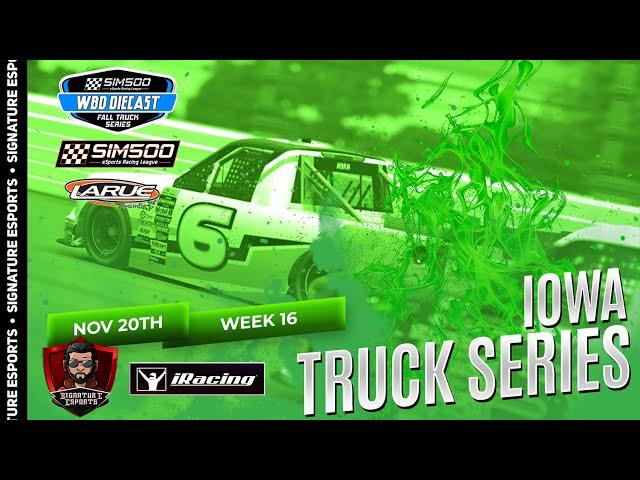 IOWA - WBD DIECAST TRUCK SERIES | POWERED BY SIM 500 #iracing #league #gaming