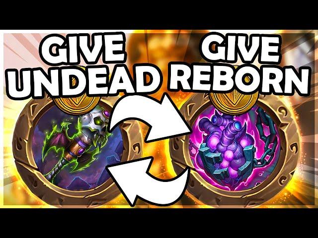 The MOST SATISFYING UNDEAD COMP! | Hearthstone Battlegrounds