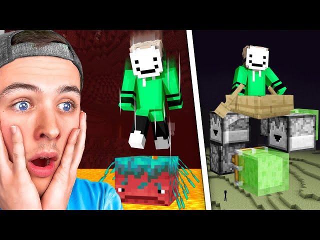 Reacting to DREAM's 10,000 IQ Plays (MINECRAFT MANHUNT)