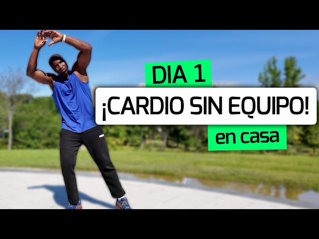 Día 1 | Cardio para Principiantes  Sin Equipo y 100% en Casa