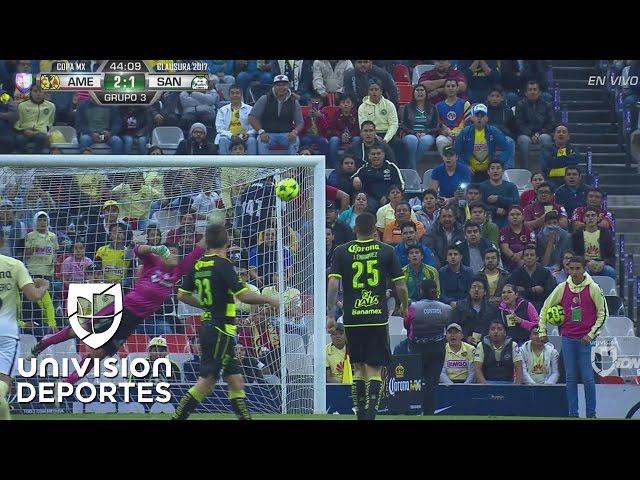 Golazo de Darwin Quintero para poner adelante al América