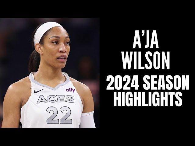 A'ja Wilson 2024 Las Vegas Aces Highlights