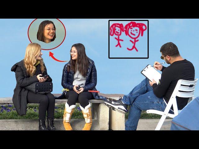 ARTIST WITHOUT TALENT Paint stranger people️ - AWESOME REACTIONS
