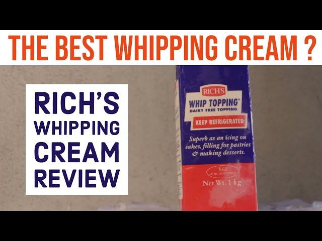 RICH'S Whip Topping Review  | Best Whipping Cream - Part 2