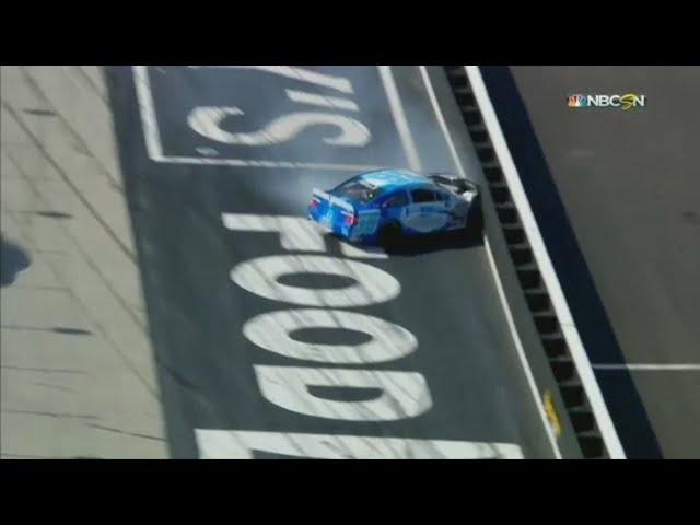 NASCAR K&N Pro Series East 2018. Bristol Motor Speedway. Jesse Iwuji Crash