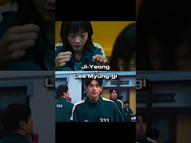 Ji-Yeong vs Lee Myung-gi (Squid game battle edit) #netflix #1v1 #squidgame2 #squidgame #edit #battle