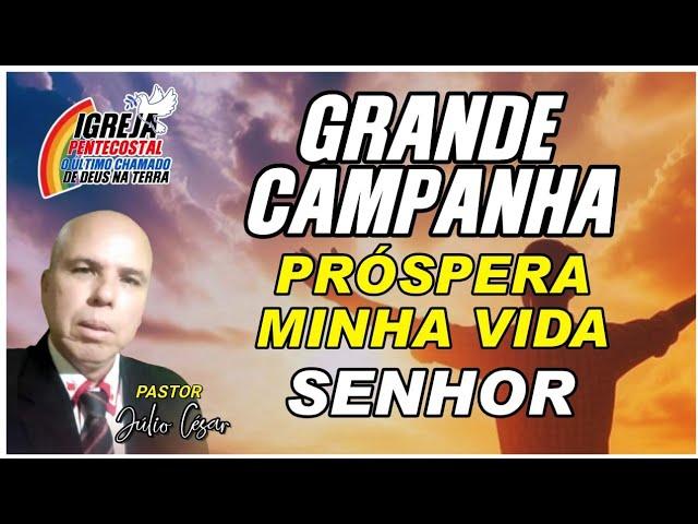 Júlio César Só a verdade está ao vivo! Forte clamor de milagres com pastor Julio Cesar