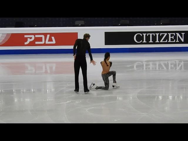 Madison Chock/Evan Bates - Grand Prix Final Practice 05/12/2019