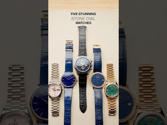 Five Stunning Stone Dial Watches: Rolex, Piaget & More l SwissWatchExpo