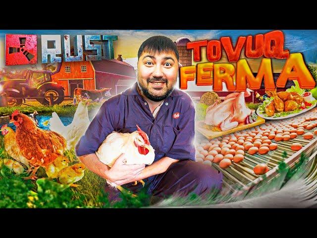 RUST / TOVUQ FERMA #4 (1-QISM) / UZBEKCHA LETSPLAY