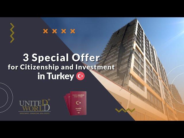 Project suitable for Citizenship in Antalya - Special offers from United World