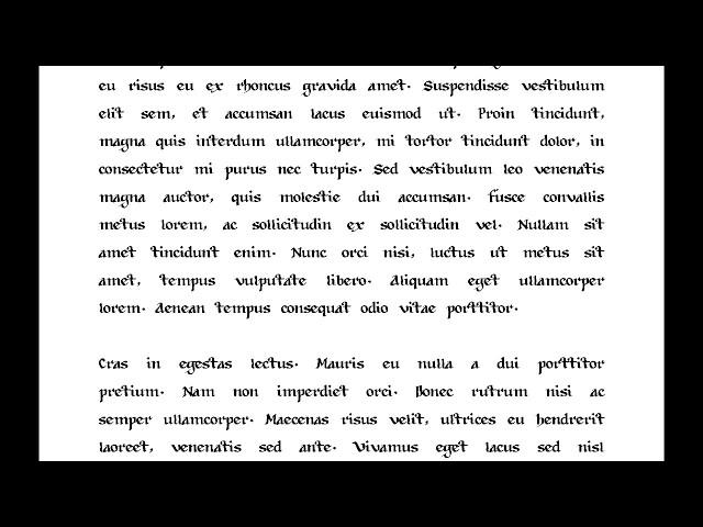 1 hour of lorem ipsum (Latin speech)