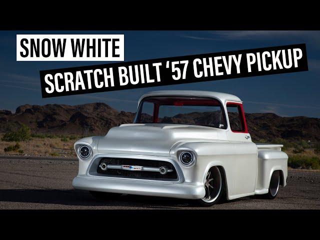 Scratch Built ’57 Chevy Truck Restomod – Snow White | The Bottom Line