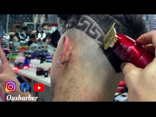 How to do a Versace haircut design